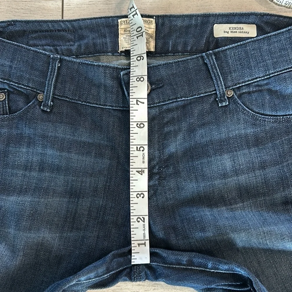 Dylan George Kendra Mid rise skinny jeans size 31